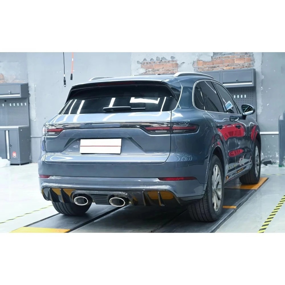 New  for 9Y0 E3 9YA 2018-2024 up GT Style Dry Carbon Fiber Rear Diffuser Rear Lip Bumper Exhaust Tips